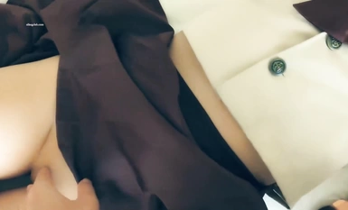 Matapos ang pagiging slutty sa murang edad, siya pala ay isang purong JK na babae [DTALI Xu Aili] na may bagong hubog na katawan na nagpapalunok sa mga tao Ang kanyang sobrang pink at malambot na maliit na paruparo, magagandang suso at puki ay naninigas h