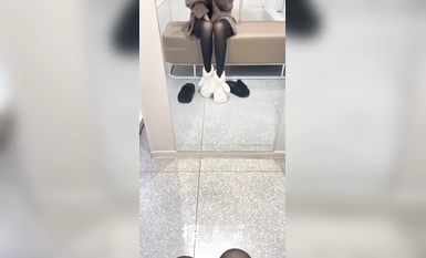 최고 여신! 트위터 최고 미인 [쥬스걸] 텔레그램 멤버 그룹 혜택, 펀더들의 아버지에게 훈련받는 쯔웨이 + 도우인풍 누드댄스 (2)