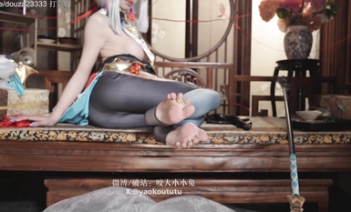 ลิ้มลอง Shen He เทพเจ้าดั้งเดิมของ Bunny Girl