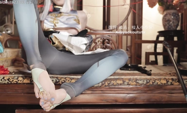 ลิ้มลอง Shen He เทพเจ้าดั้งเดิมของ Bunny Girl