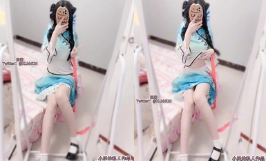 推特極致反差蘿莉【小靈醬】自摸插穴 BB超粉嫩 各種COS合集 (8)