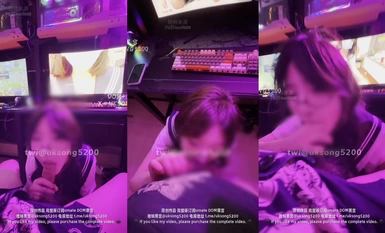 Con khốn tương phản tột cùng [DOM Kuromiya] đang xem phim trong quán cà phê Internet trong khi Giáo viên Song đang quan hệ tình dục bằng miệng và nuốt tinh dịch, với khuôn mặt lộ ra từ một bên và cô ấy có vẻ ngoài tuyệt vời!