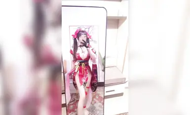 推特可欲可甜COS嫩妹，上海深圳美少女【吸醬】線下可約各種性服務自拍 (1)