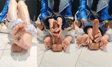 Twitter Xiao Qiqi Wenwen Yuan Shen Water God Funina kunwa footjob