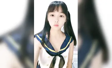 Ang batang estudyanteng babae na may kambal na nakapusod [Donut] ay nagkalat ng puki at nagsasalsal ng pink na malambot na abalone (8)