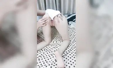 【少女18歳】天然の白い大きな胸、無毛で柔らかいマンコ、世界で一番気持ちいい舐め方、後ろから騎乗位、本当に柔らかい（2）