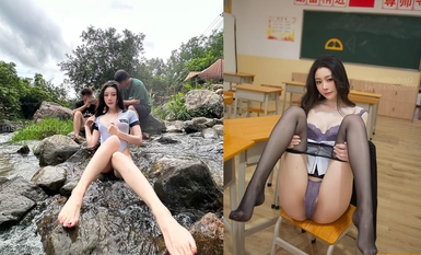 30萬粉絲著名美團外賣媛網紅秀人網模特「小逗逗」全量推特資源 極品露臉大長腿頂級露出專家 (1)