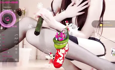 Nữ thần thoát y otaku [Hahaha_ha2] mới nhất treo vớ đen lớn cho thấy cô gái sinh viên phun nước (9)