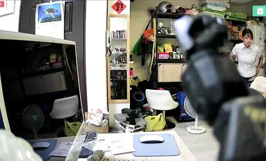 2024-04-29_臺北家庭監控_[內褲微露點]_姐姐起床穿衣服微露點_妹妹回家_媽媽回家_姐姐回家