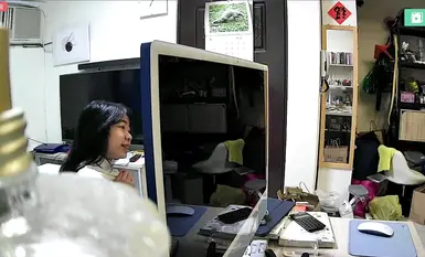 2024-05-24_台北家庭监控_[内裤全裸]_上学前换衣服_脱校服_脱裙子