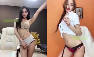 重磅！網易CC熱火女神【Alice 朴惠恩】超大尺度全露自慰-土豪定製！舞蹈功底不錯！甜美高顏值小妖精，黑絲制服 真要命 (2)