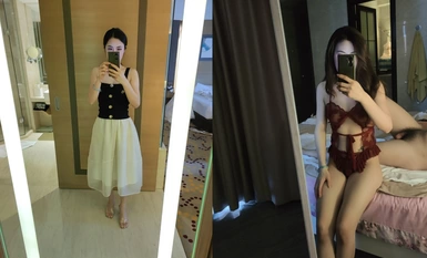 露臉眼鏡御姐 晉江萬達【曉曉】全套高級會所莞式服務 給客人各種項目自拍 (1)
