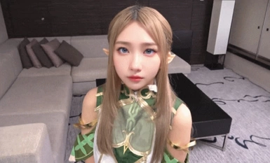 AIAV-004【由良かな】【3.1次元】AI背徳エルフ 実世界に迷い込んだつるぺた妖精AINALIND（アイナリンド）