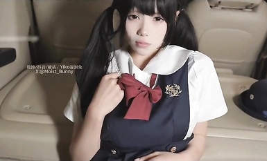 Station B [Take A Bite of the Bunny Girl] ชุดกะลาสีเรือที่ถูกจับล่าสุดในเดือนกันยายน + สาวน่ารักอบอุ่น + เต้นเซ็กซี่ + ฉี่ทองเรื่องเล็ก