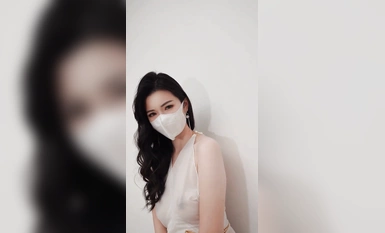 超顏值極品御姐女神『狐不妖』平時高高在上的女神在大雞巴爸爸的雞巴下變成淫盪的騷母狗，當做炮架一頓輸出 (2)