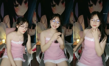 清純粉嫩眼鏡娘@酒窩小妹 尺度福利秀 (13)