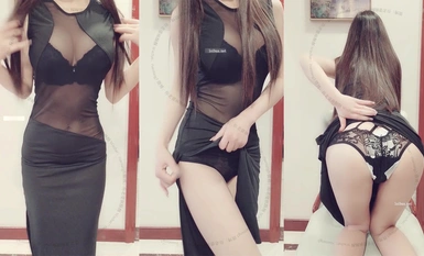 Masusuyo‎2021.0‎2‎.‎24 Skirt panjang hitam gelap
