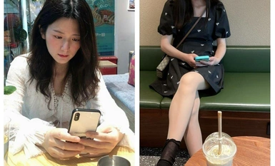 2024年新流出，良家人妻【愛澀梨】生活中都市麗人，床上也是玩得很風騷，露臉，頗有幾分姿色，多次被操！