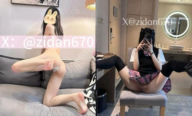 最新10月訂閱福利！推特S級小母狗【zidan670紫蛋】富二代的專享精盆，極品青春女神，公共廁所每次5元，歡迎來肏 (4)