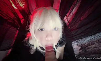 福利姬KittyxKum_2024_10_07最新onlyfans原版—黑暗系cos自慰流白浆