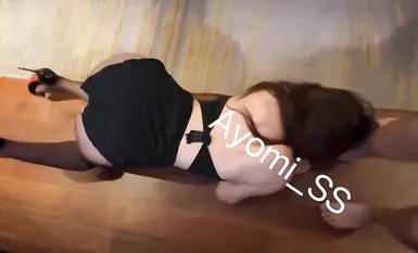 模特身材反差女神【Ayomi_SS】大波浪姐姐叼着内裤被肏bb里都是白沫沫，一个合格的小母狗会满足主人的任何要求