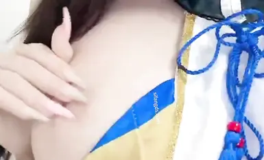 [คนดังทางอินเทอร์เน็ตตัวน้อยใน Douyin] เพื่อนในกลุ่มส่งรูปถ่ายส่วนตัวของ Ziwei ที่ปรับแต่งมา เสียงของเธอช่างไพเราะตระการตาและตัดกันมาก