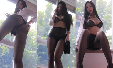 韓國巨乳模特@Dongeuran 誘惑寫真作品3套超清原版 -office girl (7)