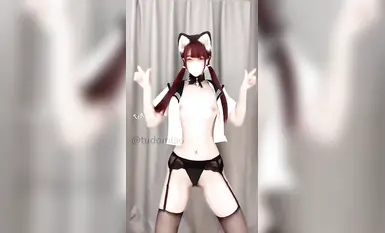 元氣舞姬@土豆喵 抖音風裸舞3