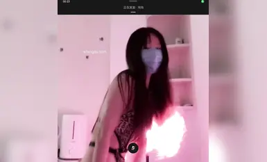 Douyin internet celebrity dancer @宁向(xiangxiang) member group na gumaganap ng malakihang hubo't hubad na sayaw (27)