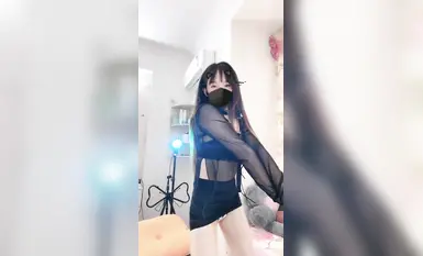 Penari selebriti internet Douyin @宁向(xiangxiang) ahli kumpulan mempersembahkan tarian telanjang berskala besar (31)