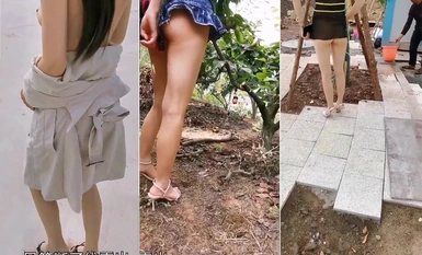 【12月無水印重磅】，推特極限露出天花板，反差婊【風箏斷了線】福利，各種戶外人前露出，勾引老頭，3P（1）