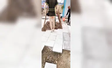 [Berita Terbuka Tanpa Tera Air pada bulan Disember], Twitter pendedahan melampau ke siling, kontras jalang [Layang-layang Patah Tali] kebajikan, terdedah di hadapan pelbagai orang luar, menggoda seorang lelaki tua, 3P (1)