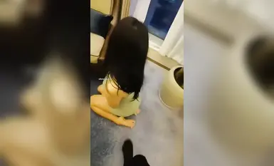 사실 청두 산 터우 변태 아내 녹색 마스터 커플은 남편과 시시덕 거리고 변태 아내는 심각한 페티쉬를 가지고 있습니다 (2).