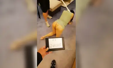 Sa katunayan, ang Chengdu Shantou kinky wife green master couple is a perfect match Ang misis ay nanliligaw sa kanyang asawa at ang kulot na asawa ay may seryosong fetish (3)