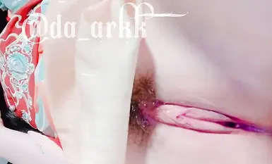 超嫩清純唯美小仙女【不小心噴到啦】小穴穴太敏感了 輕輕一揉就噴了好多水水，好想要爸爸的大雞巴填滿小母狗的騷穴 (1)