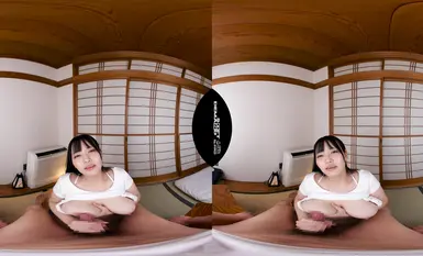 DSVR-1503 [VR] [8K] 一个夏天的故事，我无法抗拒太爱我的大胸继姐的诱惑，所以我继续进行大汗淋漓的中出性爱，直到太阳升起。恋渊百奈 (3)