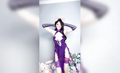 [2025년 신제품] 트위터 최고 복지소녀 달콤짭짤 여신 [샤오시안윈] 최신 1월 신상 누드댄스+커스텀 롱영상 ②, 설명없음 매우 재밌다 (1)