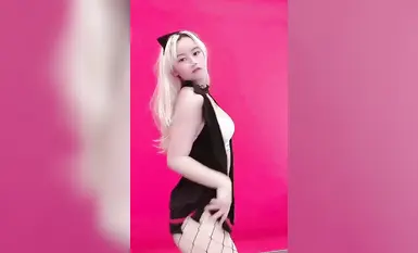 快手骚主播【小玲铛】高颜值网红小妹付费头等舱骚舞(48)