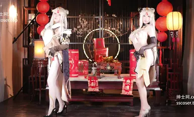 【2025年02月新品】高顏露臉美少女，極品嫩妹【Yiko濕潤兔】付費主題，《金蛇來財，凝光賀歲》