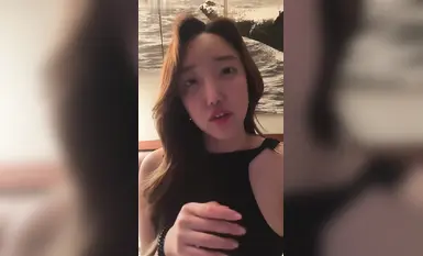 【韓国企業スチュワーデスが海に行った流出】175の美乳スーパーモデル体型、タイトな服を着せられ全裸でオナニーを強要される