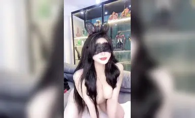 [Tiada perempuan murahan, tiada wang] Tetek besar, stoking hitam tersuai, kasut tumit tinggi, gerak kaki, melancap, memancut (19)