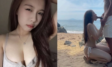 东南亚系列菲律宾女网红户外流出