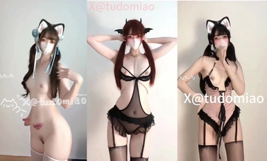 青春無敵，粉嫩堪比硅膠娃娃，推特福利姬【土豆喵】付費，抖音風動感裸舞，戶外露出(2)