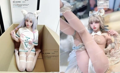 極品顏值 頂級Cos白虎蘿莉『昭昭』白白嫩嫩的蘿莉身材一級棒 青春的肉體讓人著迷 手沖佳品