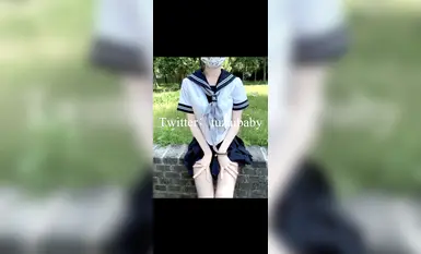 투자이베이비 세일러복 노출